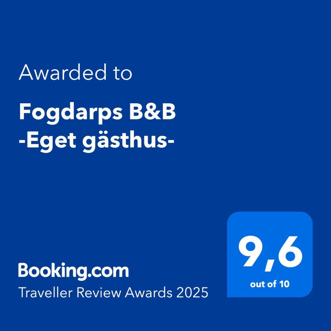 Fogdarps B&B -Eget Gaesthus- Forslov Экстерьер фото